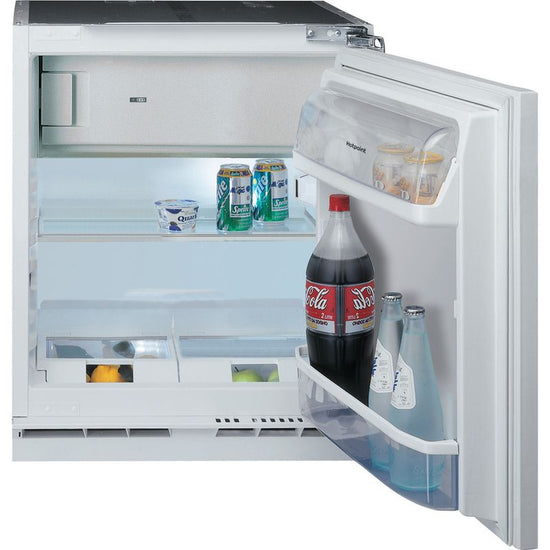 Hotpoint HBUF011.UK 108L Integrated Undercounter Fridge with Ice Box