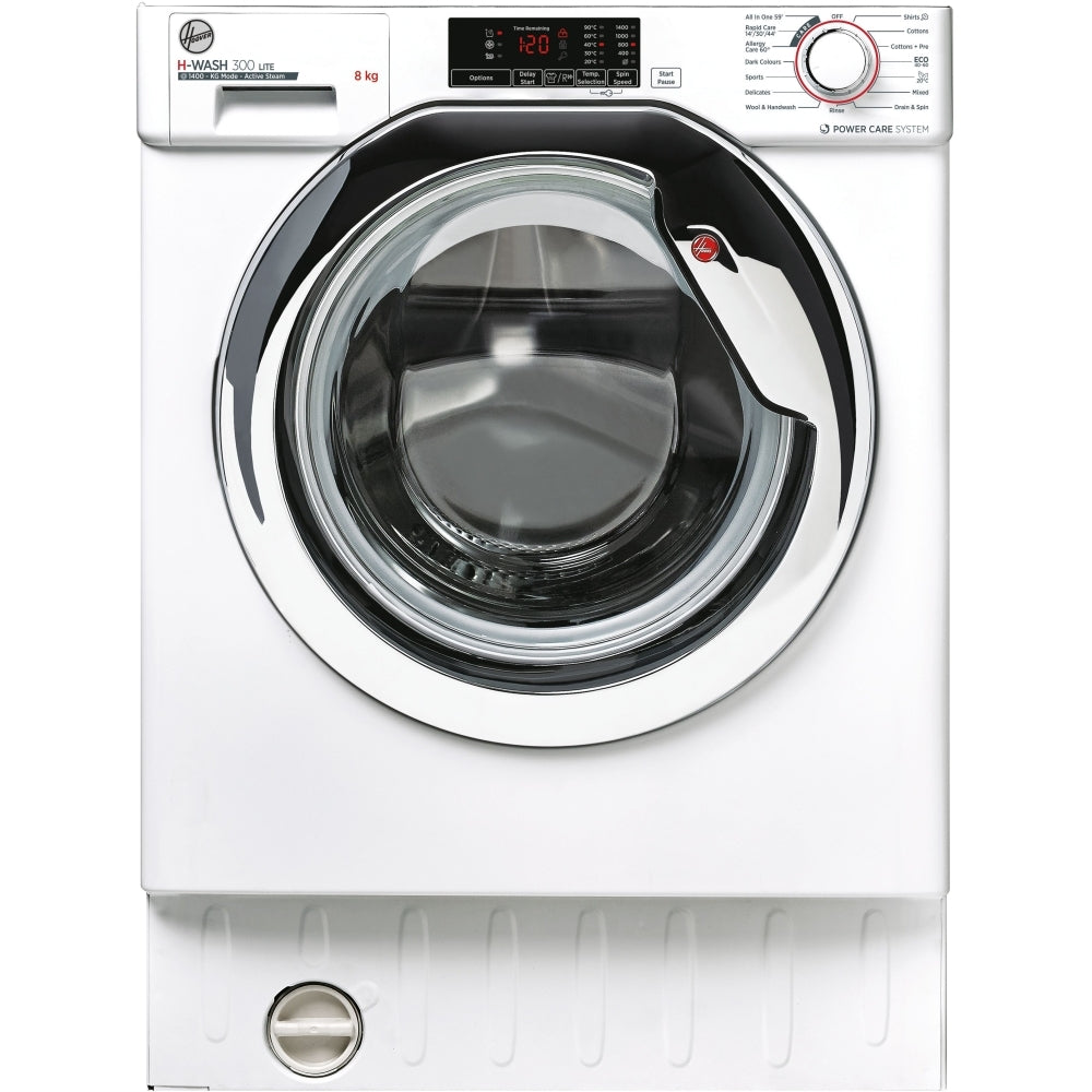 Hoover H-Wash 300 Lite HBWS48D1ACE 8kg 1400rpm Integrated Washing Machine