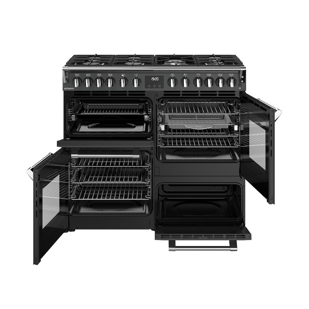Stoves RCA RICH 100DF 100cm Richmond Dual Fuel Range Cooker - Anthracite