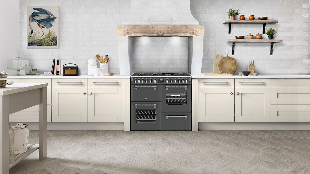 Stoves RCA RICH 100DF 100cm Richmond Dual Fuel Range Cooker - Anthracite