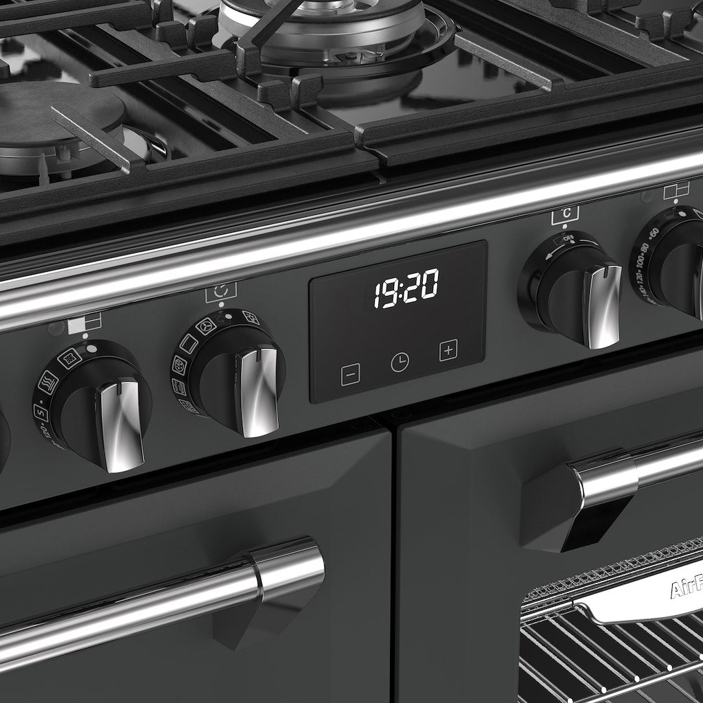 Stoves RCA RICH 100DF 100cm Richmond Dual Fuel Range Cooker - Anthracite