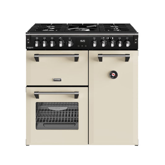 Stoves DX RCA RICH 90DF 90cm Richmond DX Dual Fuel Range Cooker - Cream