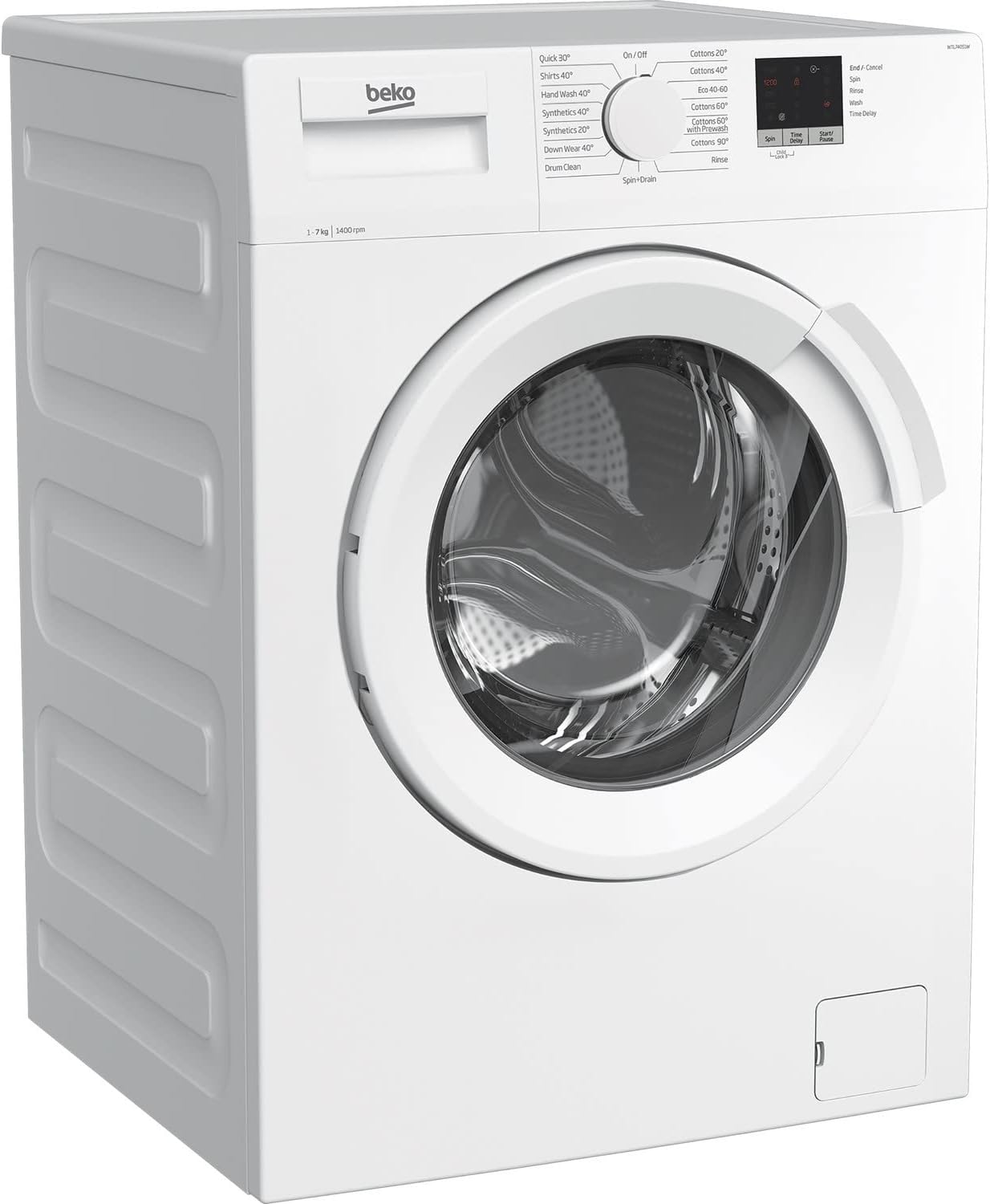 Beko WYL74051W Freestanding Washing Machine