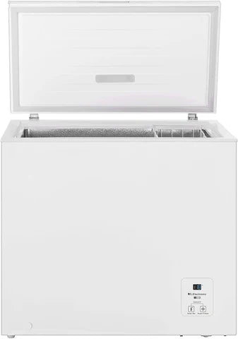 Teknix CH142 Chest Freezer (White, 142L, E Rated)