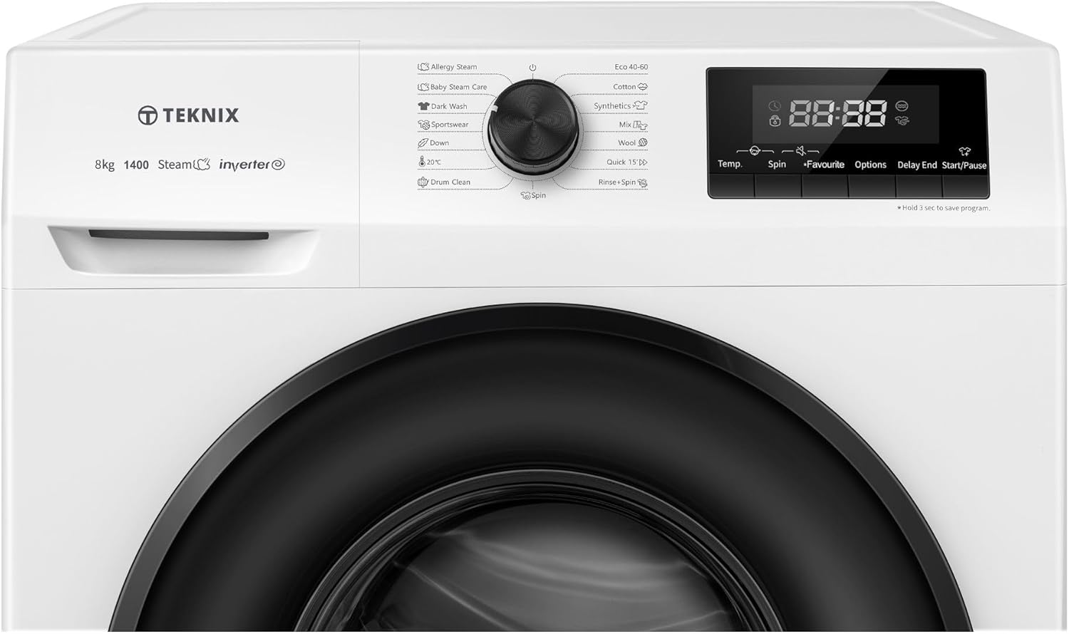 Teknix TKW8142HW Washing Machine – Grange Electrical
