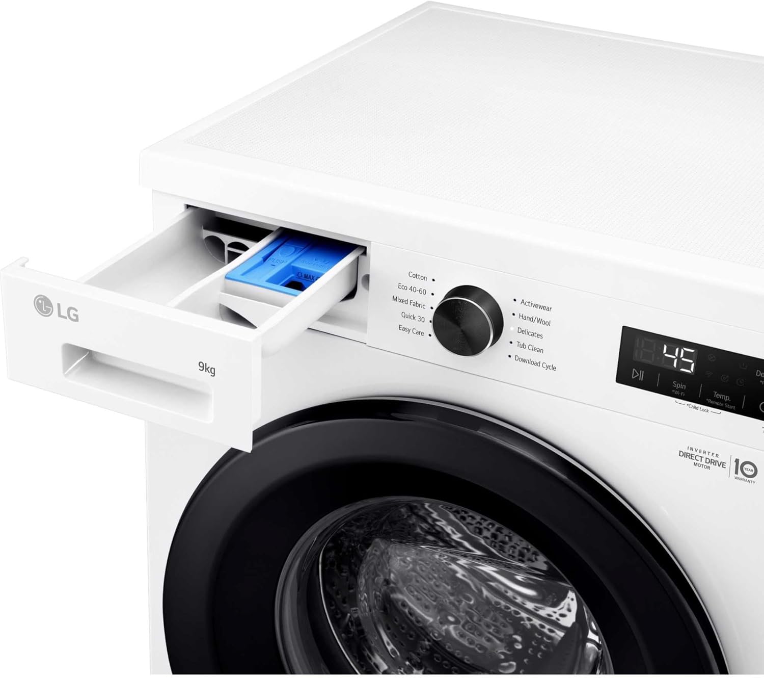LG F4X1009NWK Freestanding Washing Machine
