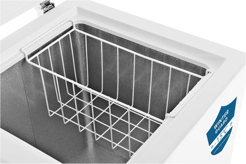 Teknix CH142 Chest Freezer (White, 142L, E Rated)