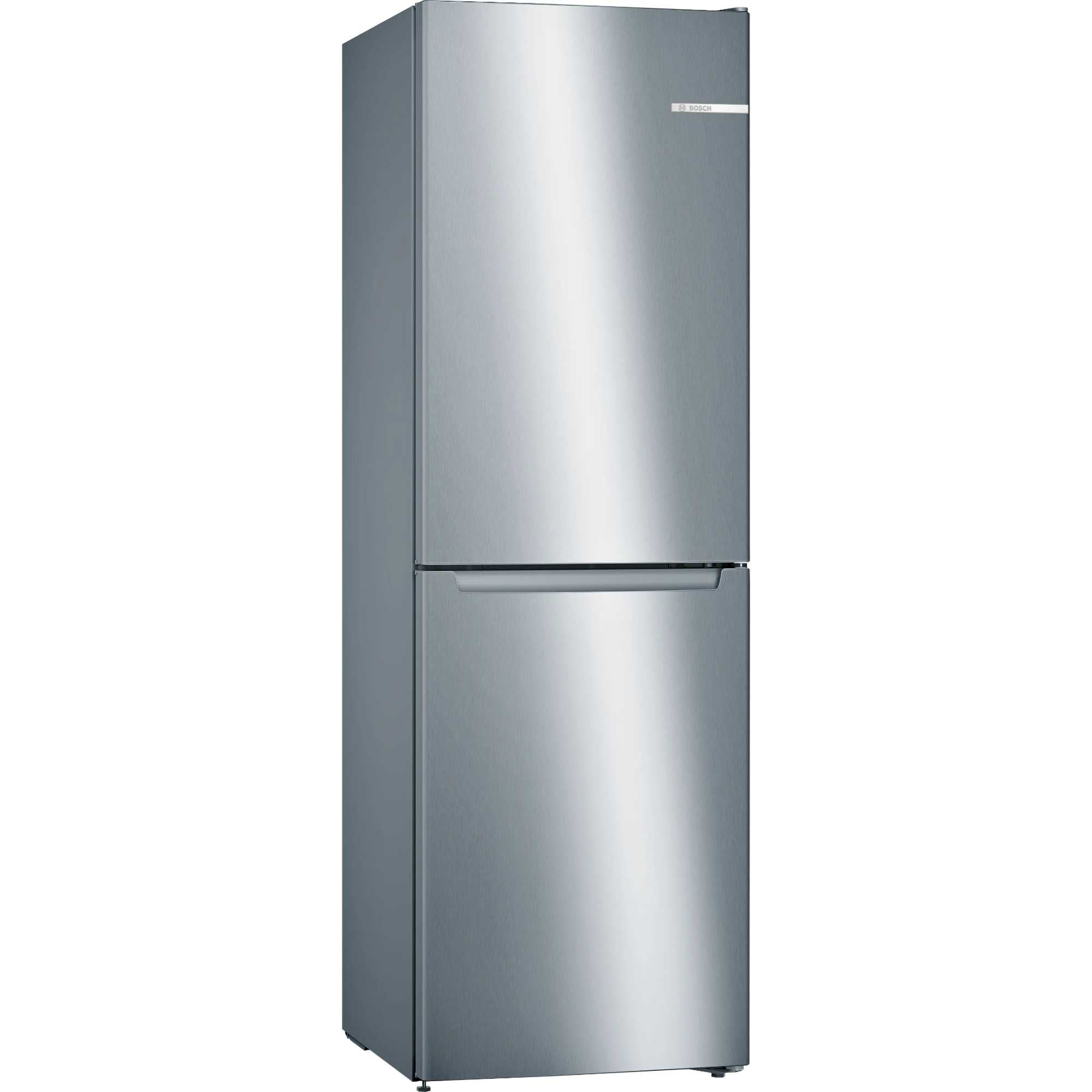 Bosch Series 2 KGN34NLEAG 60cm No Frost 50/50 Fridge Freezer Inox-look