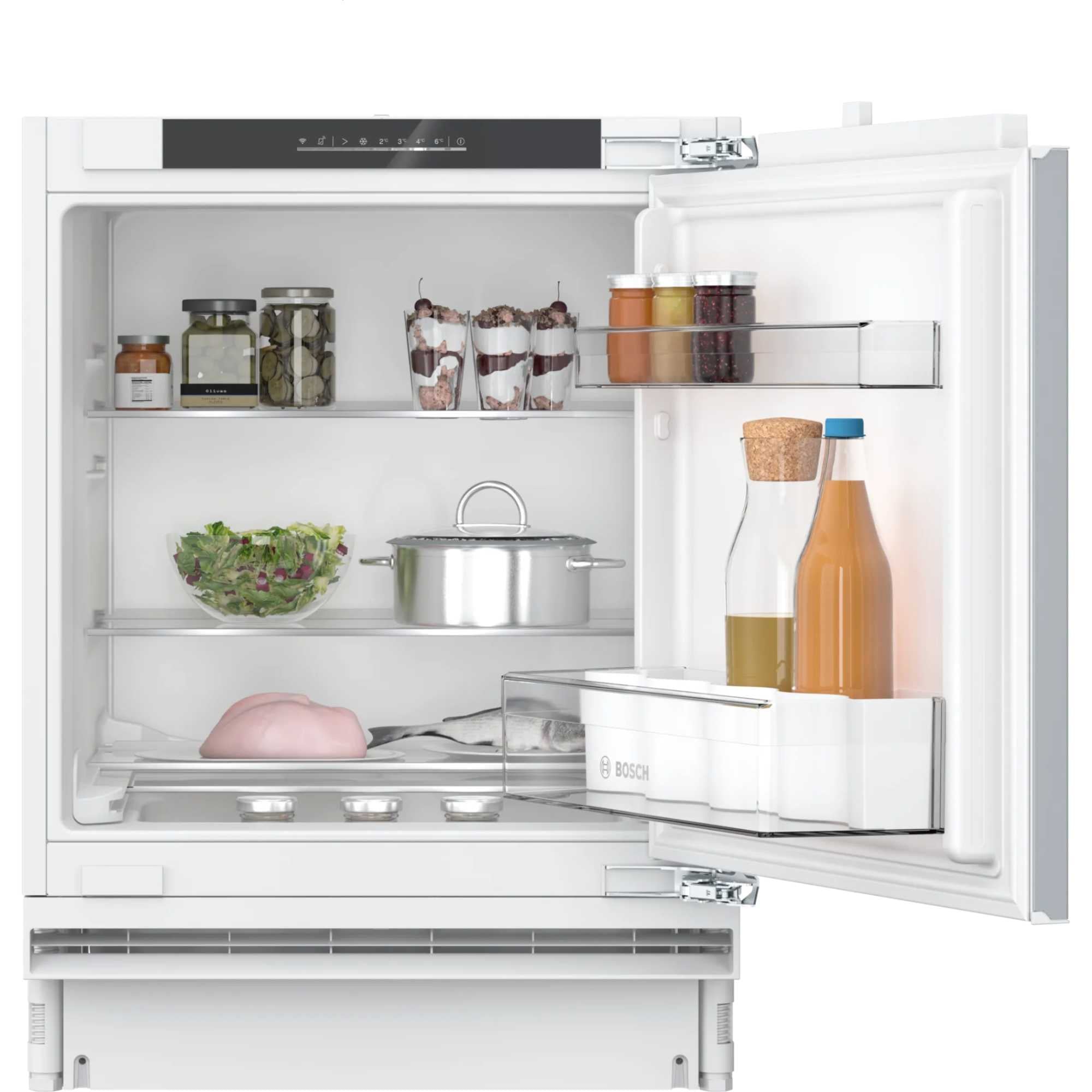 Bosch Series 4 KUR21VFE0G 134L Integrated Undercounter Larder Fridge