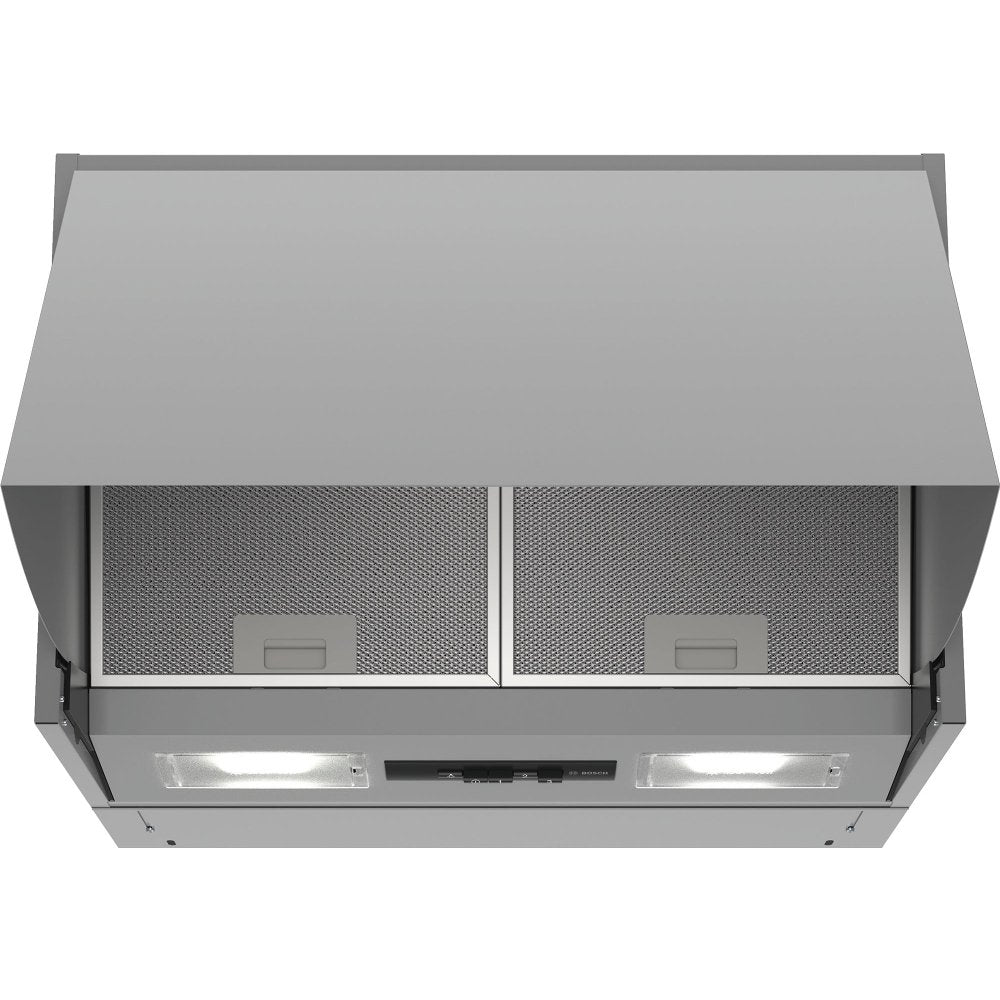 Bosch Series 2 DEM66AC00B 60cm Integrated Telescopic Cooker Hood - Silver