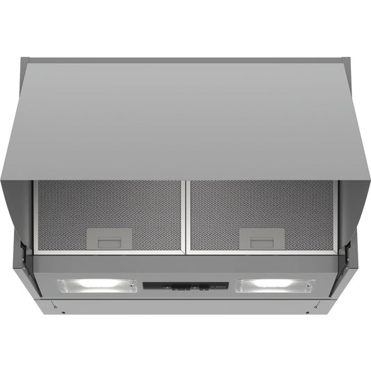 Bosch Series 2 DEM66AC00B 60cm Integrated Telescopic Cooker Hood - Silver