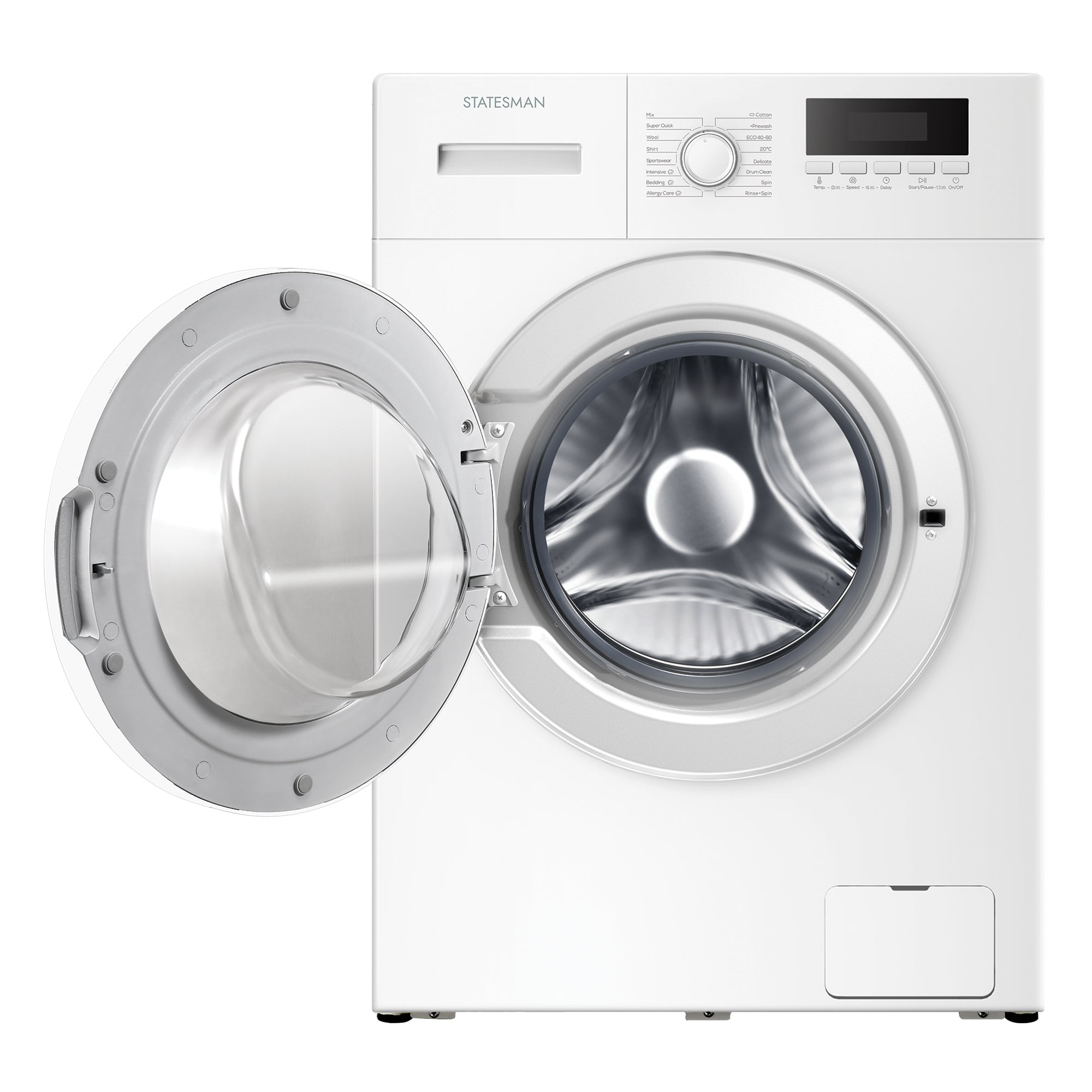 Statesman FWM2610W 6kg 1000rpm Freestanding Washing Machine - White