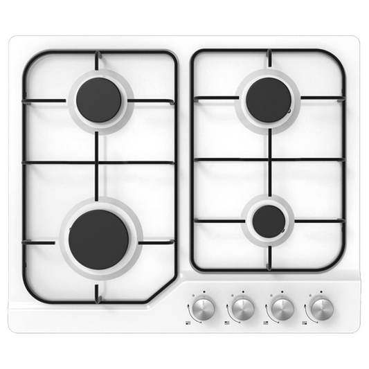 Statesman GH160WH 60cm 4-Zone Gas Hob - White