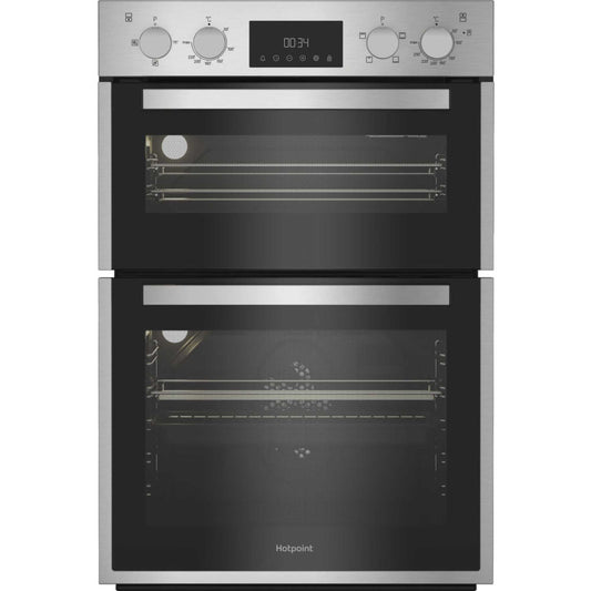 Hotpoint DIH10DIX Built-In Electric Double Oven Stainless Steel