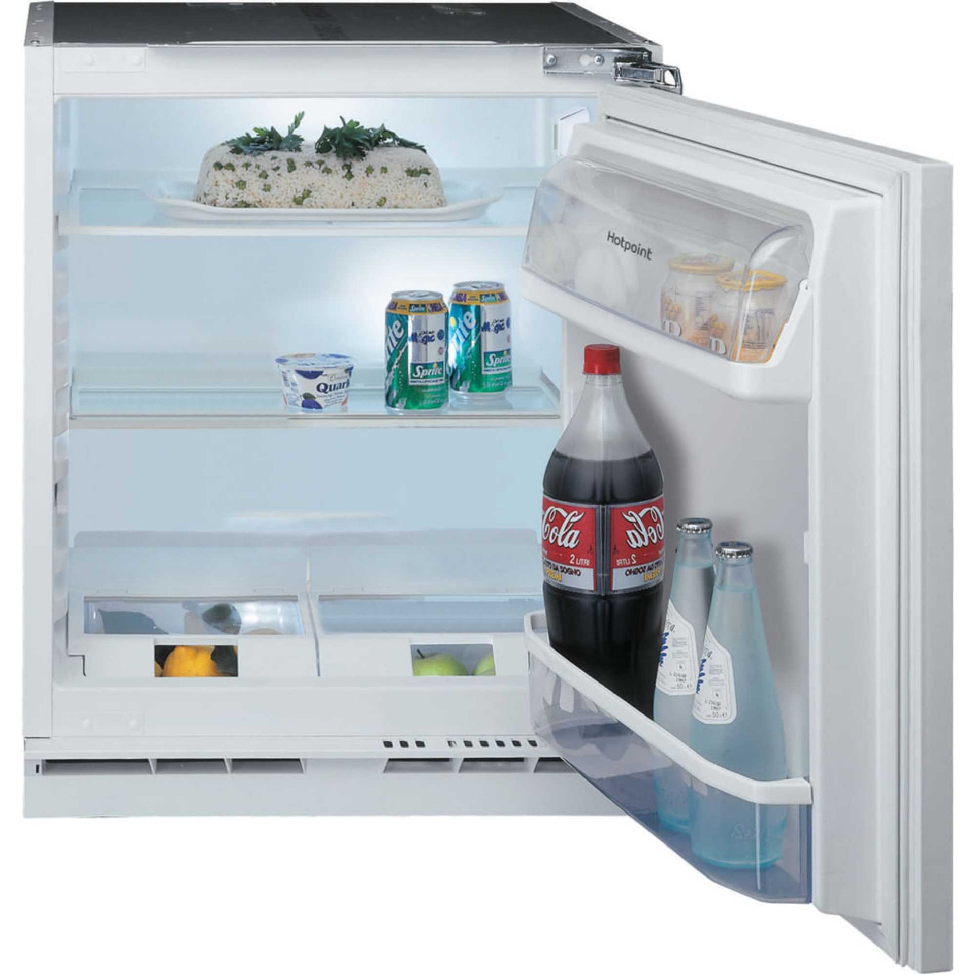 Hotpoint HBUL011.UK 144L Built-Under Integrated Larder Fridge