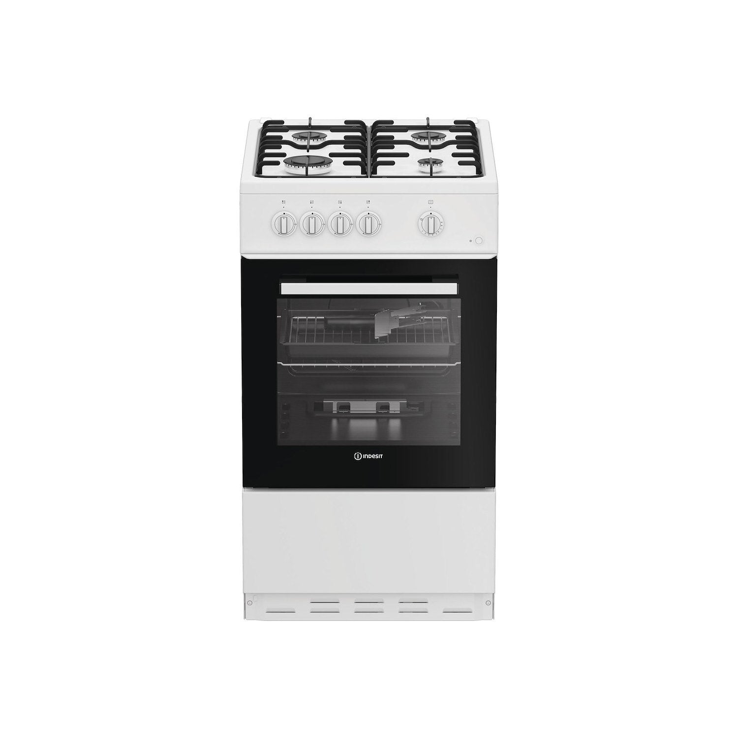 Indesit I5G1KMW 50cm Freestanding Gas Single Cavity Cooker White