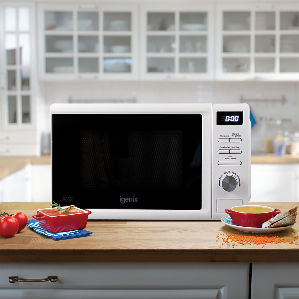Igenix IGMD0820W 20 Litre 800W Digital Microwave - White