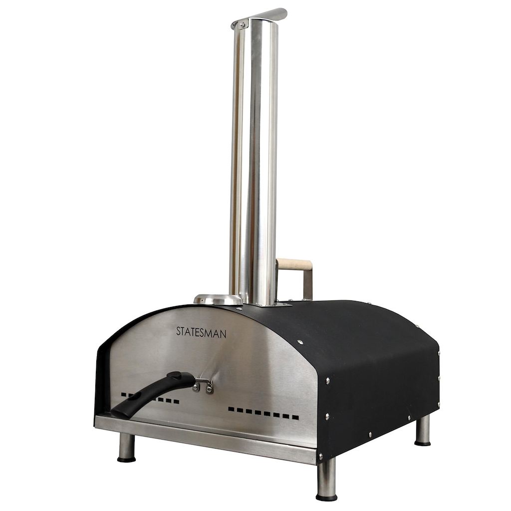 Statesman SKPO0W13SS 13 Inch Wood Pizza Oven