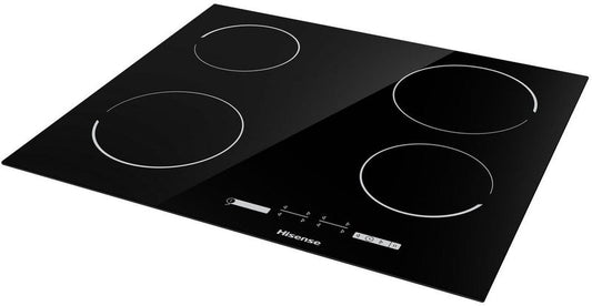 Hisense E6431C 60cm 4 Zone Ceramic Hob Black
