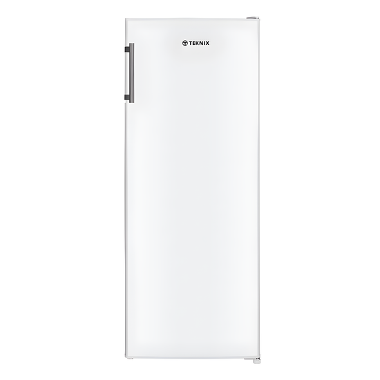 Teknix TL1435W 55cm 242L Freestanding Tall Larder Fridge White