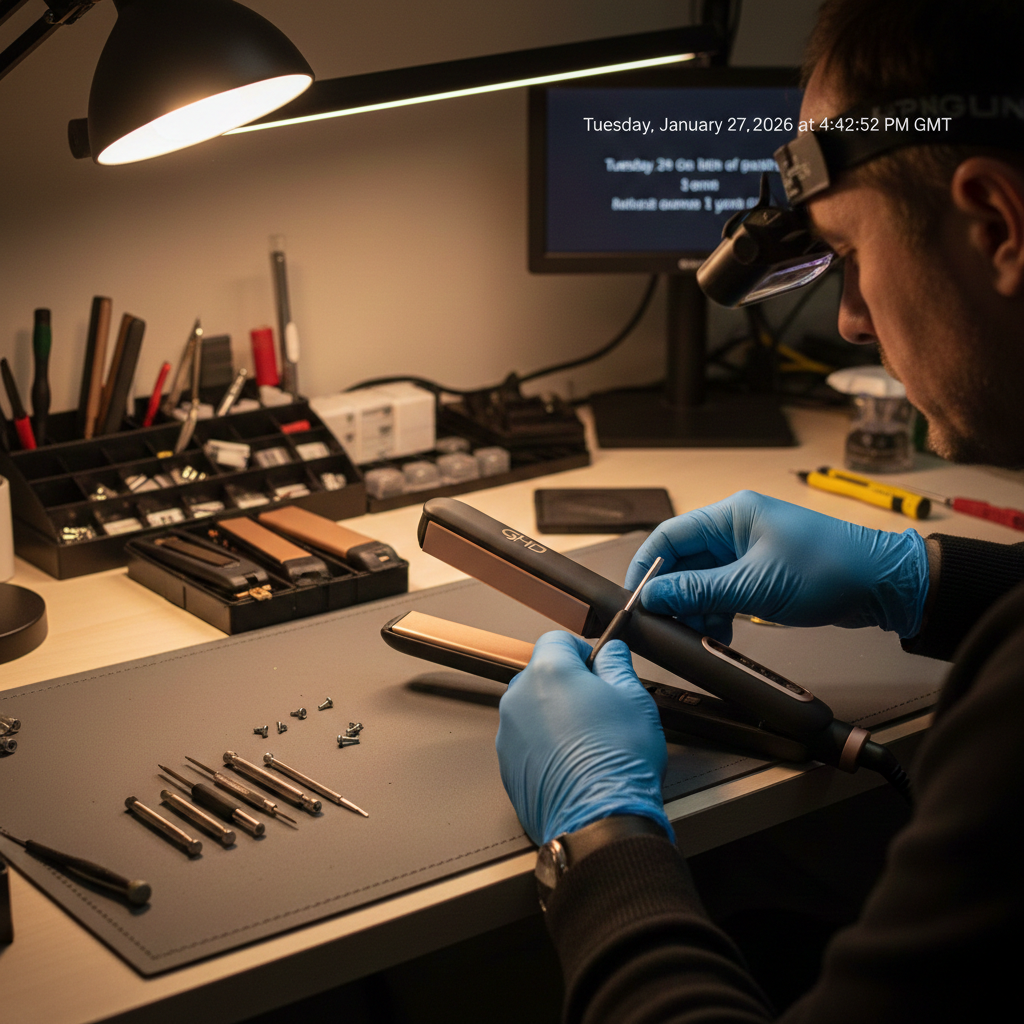 Hair straightener and styling tool repairs at Grange Electrical Birkenhead