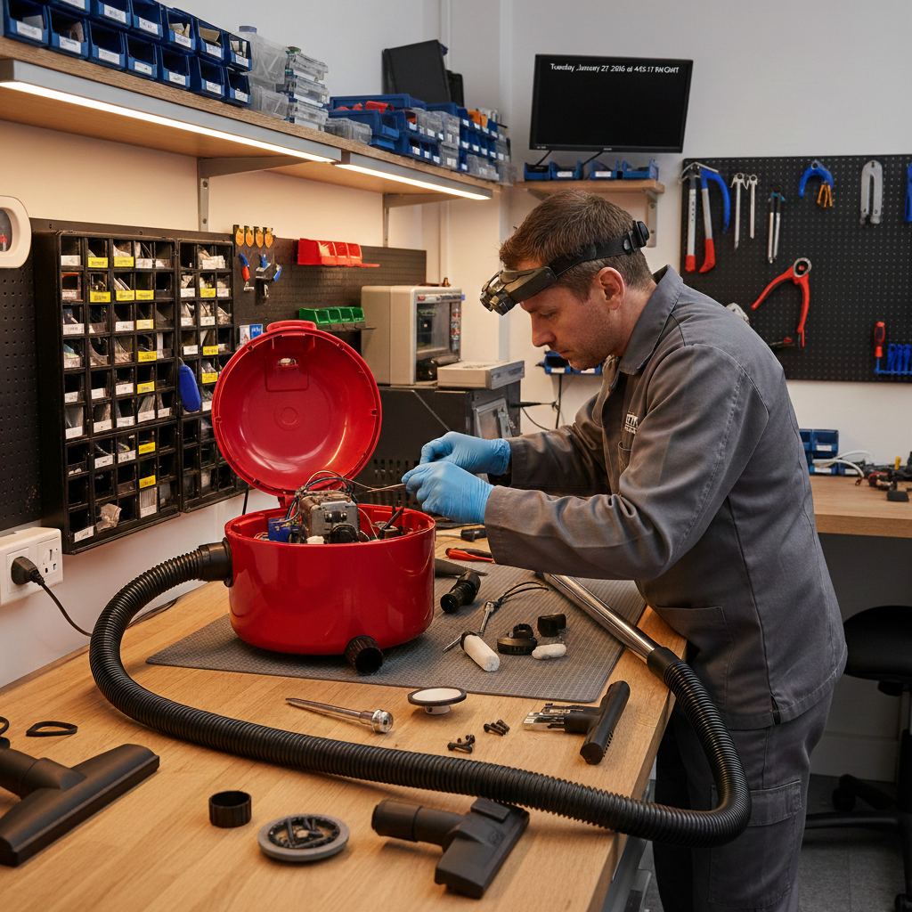 Vacuum cleaner repairs and servicing at Grange Electrical Wirral