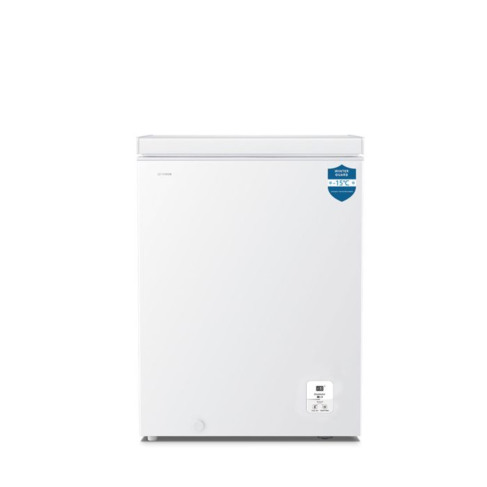 Teknix CH142 Chest Freezer (White, 142L, E Rated)